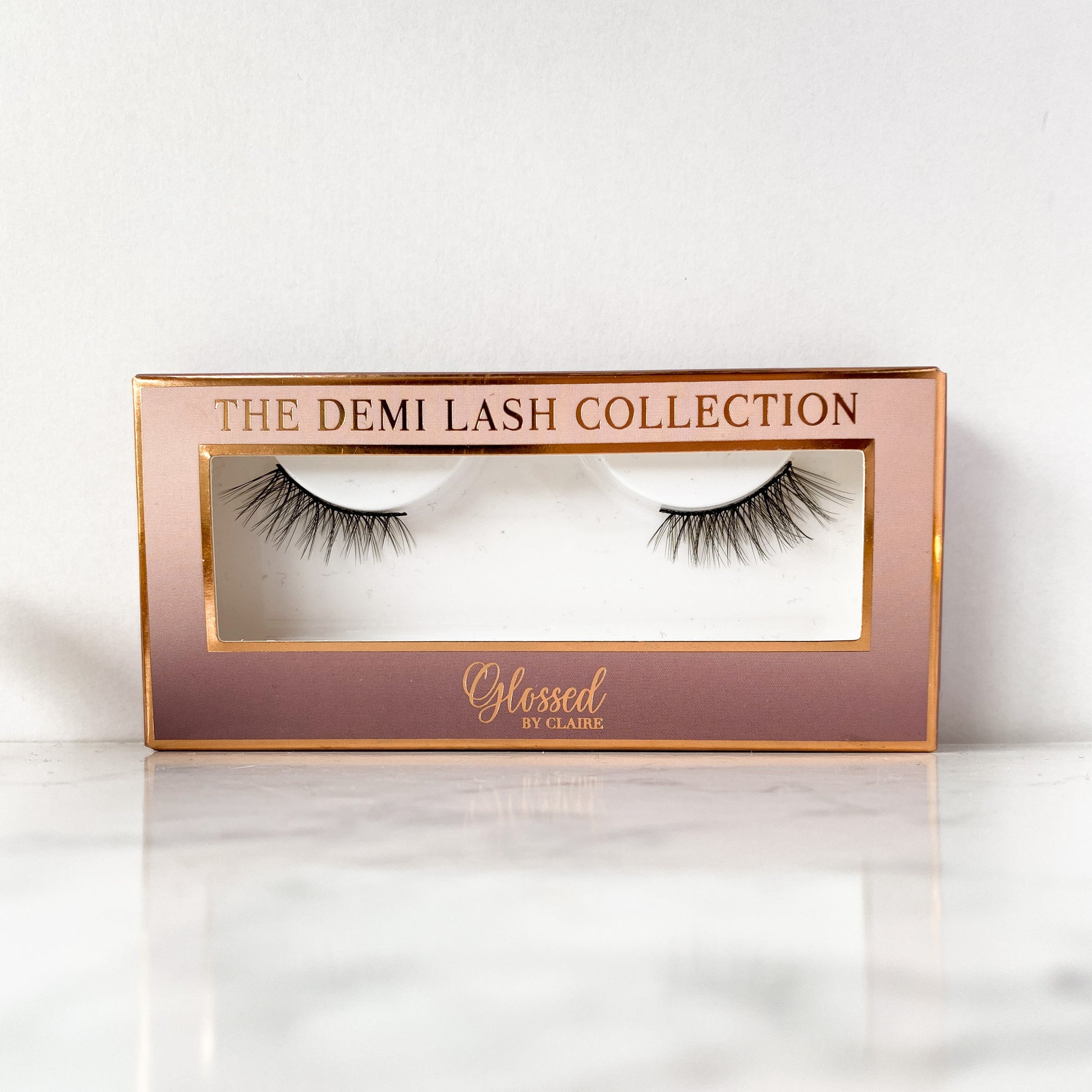 DL1 Half Lash Glossed By Claire in box