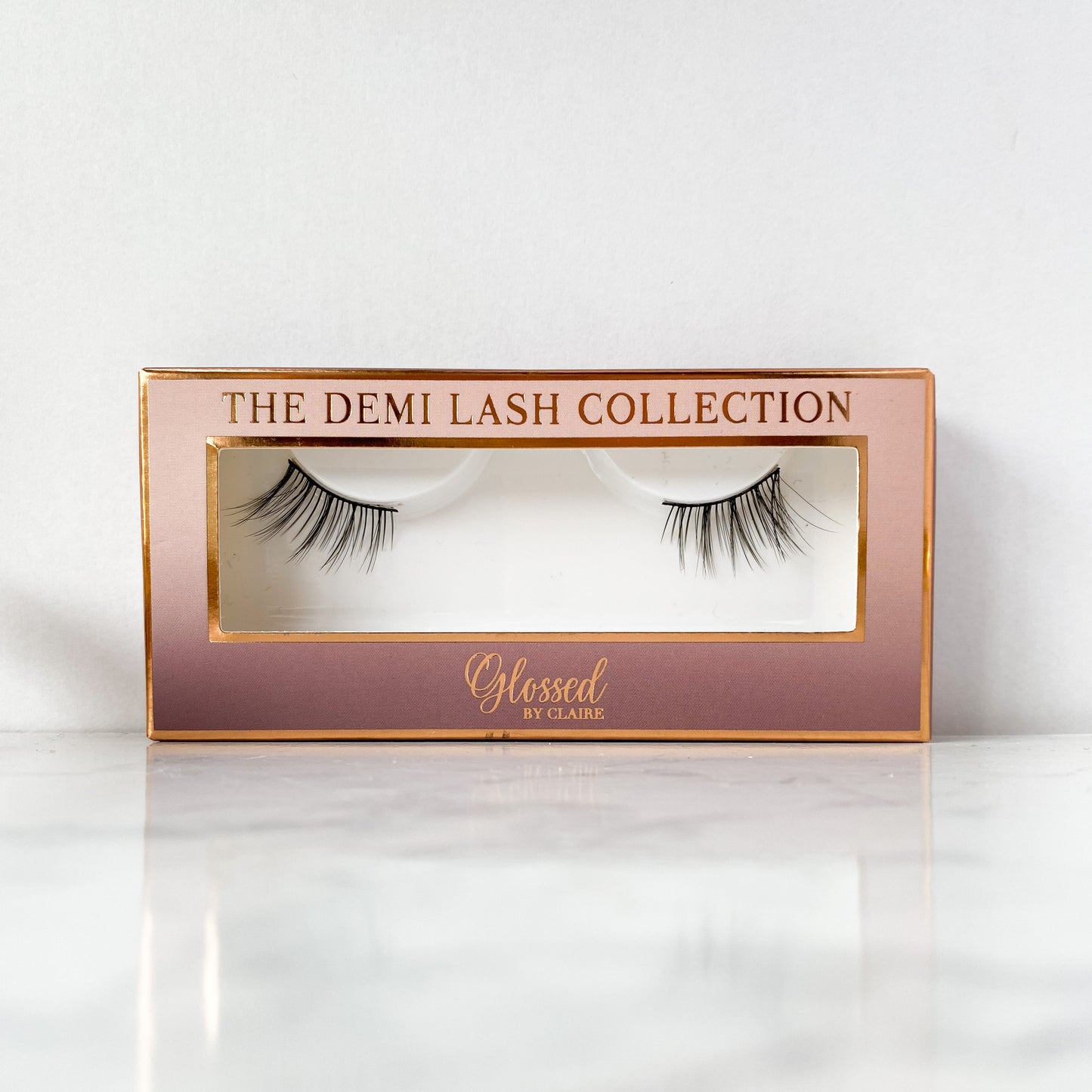 DL5 Half Lash Glossed By Claire in box